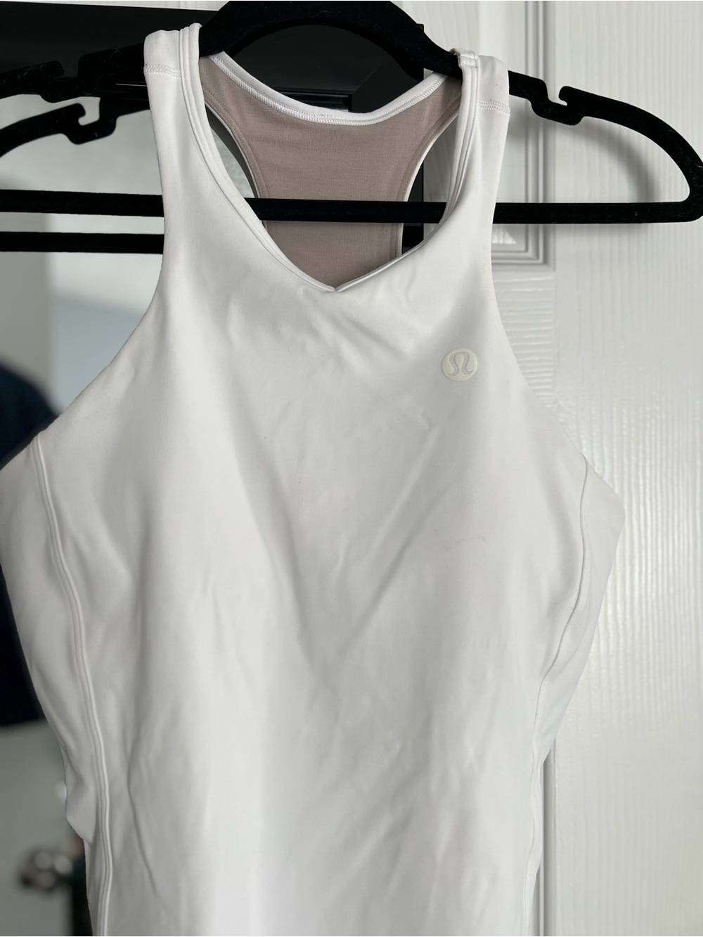 lululemon athletica White Racerback Athletic Tank